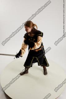 Vinga Medieval Pose With Sword